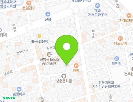 20-10 Eunhaeng-ro, Wansan-gu, Jeonju-si, Jeonbuk-do, Republic of Korea Map