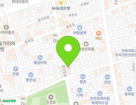 43 Gyeonggijeon-gil, Wansan-gu, Jeonju-si, Jeonbuk-do, Republic of Korea Map