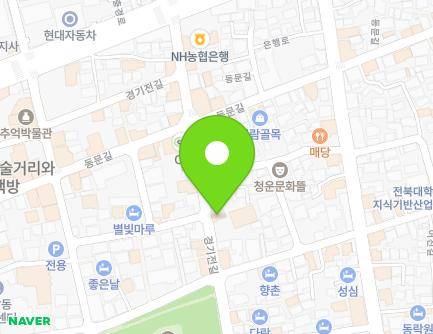 39 Gyeonggijeon-gil, Wansan-gu, Jeonju-si, Jeonbuk-do, Republic of Korea Map