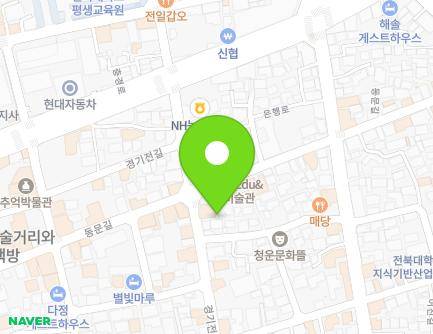29-7 Gyeonggijeon-gil, Wansan-gu, Jeonju-si, Jeonbuk-do, Republic of Korea Map