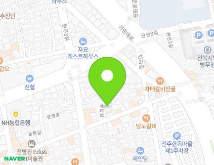 26 Dongmun-gil, Wansan-gu, Jeonju-si, Jeonbuk-do, Republic of Korea Map