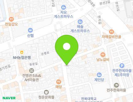 11 Eunhaeng-ro, Wansan-gu, Jeonju-si, Jeonbuk-do, Republic of Korea Map
