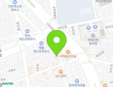 14 Hanji-gil, Wansan-gu, Jeonju-si, Jeonbuk-do, Republic of Korea Map