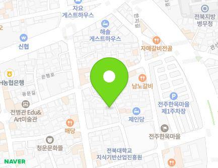 33-16 Dongmun-gil, Wansan-gu, Jeonju-si, Jeonbuk-do, Republic of Korea Map