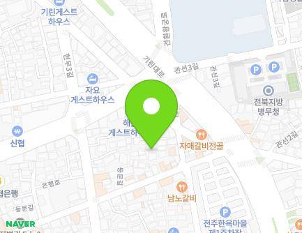 18-10 Dongmun-gil, Wansan-gu, Jeonju-si, Jeonbuk-do, Republic of Korea Map