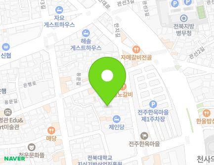 19-12 Dongmun-gil, Wansan-gu, Jeonju-si, Jeonbuk-do, Republic of Korea Map