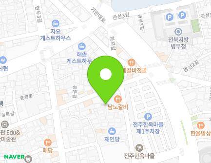 19-7 Dongmun-gil, Wansan-gu, Jeonju-si, Jeonbuk-do, Republic of Korea Map