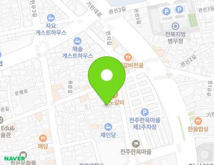 19-9 Dongmun-gil, Wansan-gu, Jeonju-si, Jeonbuk-do, Republic of Korea Map