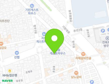 3-14 Eunhaeng-ro, Wansan-gu, Jeonju-si, Jeonbuk-do, Republic of Korea Map