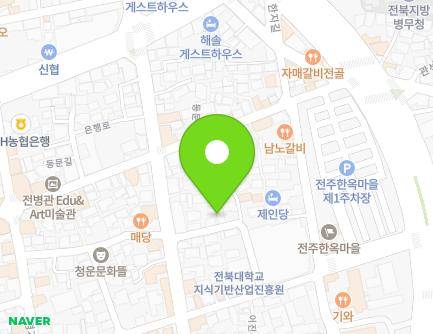 19-11 Eunhaeng-ro, Wansan-gu, Jeonju-si, Jeonbuk-do, Republic of Korea Map