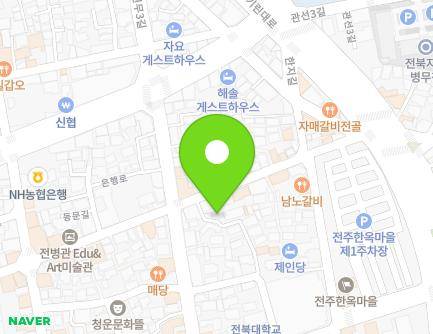 33-5 Dongmun-gil, Wansan-gu, Jeonju-si, Jeonbuk-do, Republic of Korea Map