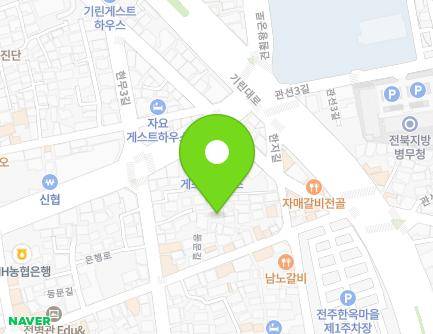 18-9 Dongmun-gil, Wansan-gu, Jeonju-si, Jeonbuk-do, Republic of Korea Map