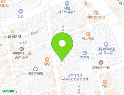 19-3 Eunhaeng-ro, Wansan-gu, Jeonju-si, Jeonbuk-do, Republic of Korea Map