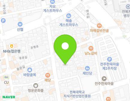 15-5 Eunhaeng-ro, Wansan-gu, Jeonju-si, Jeonbuk-do, Republic of Korea Map