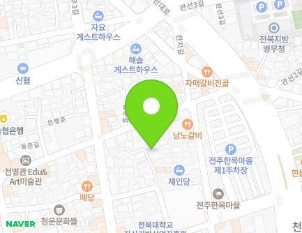 33-13 Dongmun-gil, Wansan-gu, Jeonju-si, Jeonbuk-do, Republic of Korea Map