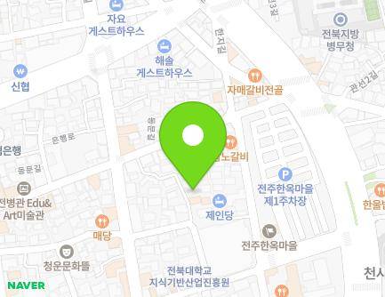 33-17 Dongmun-gil, Wansan-gu, Jeonju-si, Jeonbuk-do, Republic of Korea Map