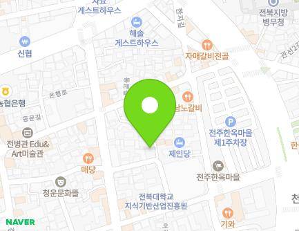 33-20 Dongmun-gil, Wansan-gu, Jeonju-si, Jeonbuk-do, Republic of Korea Map