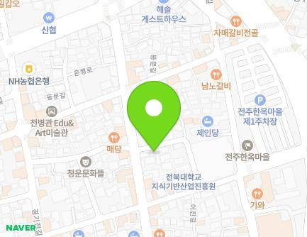 19-6 Eunhaeng-ro, Wansan-gu, Jeonju-si, Jeonbuk-do, Republic of Korea Map