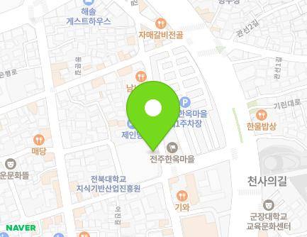 30-10 Eojin-gil, Wansan-gu, Jeonju-si, Jeonbuk-do, Republic of Korea Map