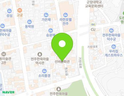 104 Hanji-gil, Wansan-gu, Jeonju-si, Jeonbuk-do, Republic of Korea Map