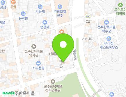 109 Hanji-gil, Wansan-gu, Jeonju-si, Jeonbuk-do, Republic of Korea Map