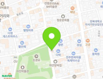 57 Gyeonggijeon-gil, Wansan-gu, Jeonju-si, Jeonbuk-do, Republic of Korea Map