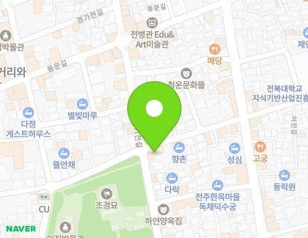 51 Gyeonggijeon-gil, Wansan-gu, Jeonju-si, Jeonbuk-do, Republic of Korea Map