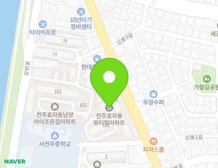 217 Geomapyeong-ro, Wansan-gu, Jeonju-si, Jeonbuk-do, Republic of Korea Map