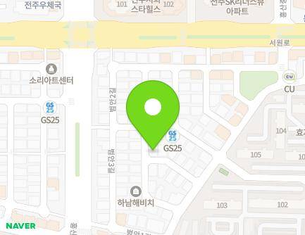 11-3 Beoman 3-gil, Wansan-gu, Jeonju-si, Jeonbuk-do, Republic of Korea Map