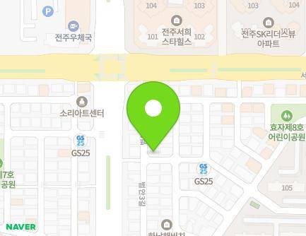 16 Beoman 3-gil, Wansan-gu, Jeonju-si, Jeonbuk-do, Republic of Korea Map