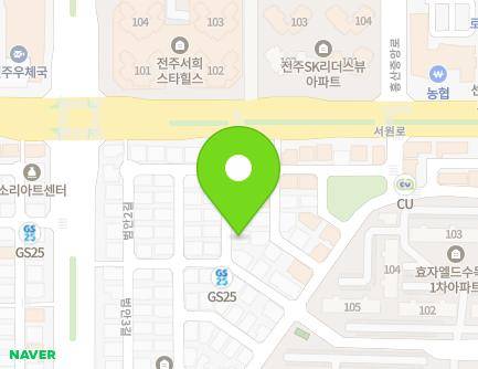 15-7 Beoman 2-gil, Wansan-gu, Jeonju-si, Jeonbuk-do, Republic of Korea Map