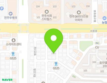 15-6 Beoman 2-gil, Wansan-gu, Jeonju-si, Jeonbuk-do, Republic of Korea Map