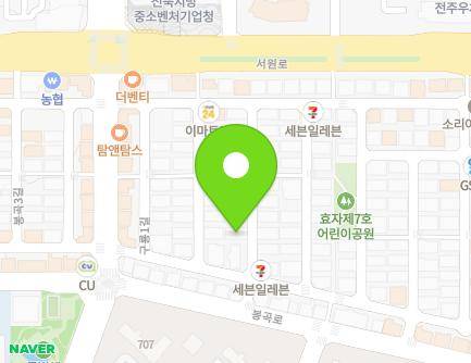 13-3 Guryong 1-gil, Wansan-gu, Jeonju-si, Jeonbuk-do, Republic of Korea Map