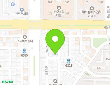 14 Beoman 3-gil, Wansan-gu, Jeonju-si, Jeonbuk-do, Republic of Korea Map