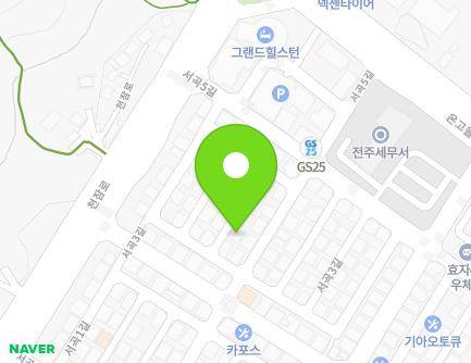 14-21 Seogok 3-gil, Wansan-gu, Jeonju-si, Jeonbuk-do, Republic of Korea Map