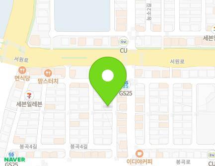 3-6 Bonggok 2-gil, Wansan-gu, Jeonju-si, Jeonbuk-do, Republic of Korea Map