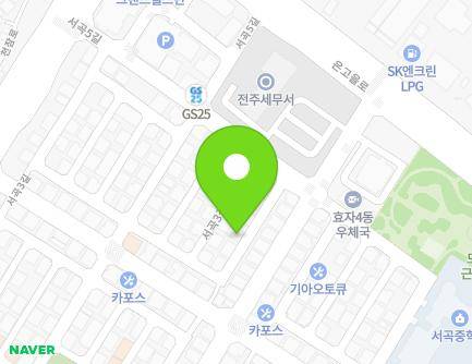 4-31 Seogok 3-gil, Wansan-gu, Jeonju-si, Jeonbuk-do, Republic of Korea Map