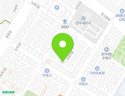 2-11 Seogok 3-gil, Wansan-gu, Jeonju-si, Jeonbuk-do, Republic of Korea Map