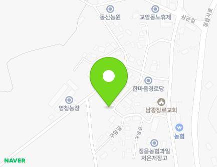 13 Guam-gil, Jeongeup-si, Jeonbuk-do, Republic of Korea Map