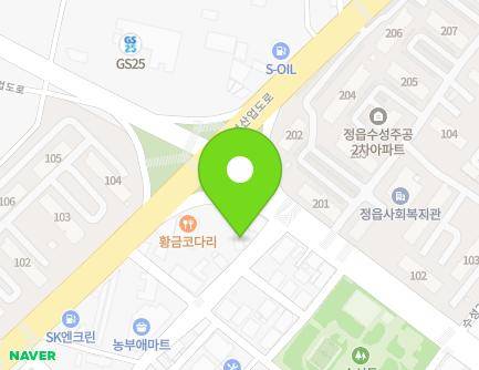 87 Myeongdeok 1-gil, Jeongeup-si, Jeonbuk-do, Republic of Korea Map