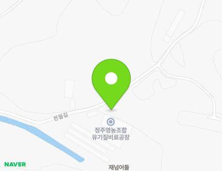 167 Cheonwol-gil, Deokcheon-myeon, Jeongeup-si, Jeonbuk-do, Republic of Korea Map