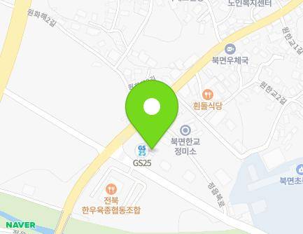 7 Hwapyeong-gil, Buk-myeon, Jeongeup-si, Jeonbuk-do, Republic of Korea Map