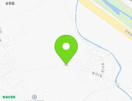 101-31 Songsan 1-gil, Jeongeup-si, Jeonbuk-do, Republic of Korea Map