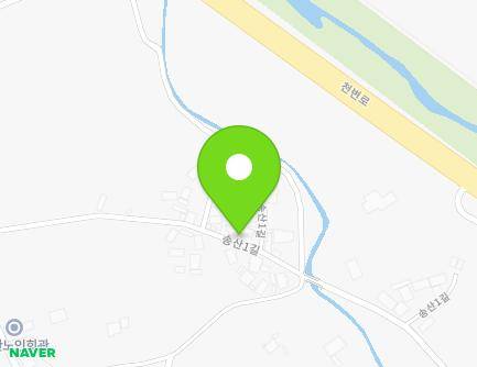 101-85 Songsan 1-gil, Jeongeup-si, Jeonbuk-do, Republic of Korea Map