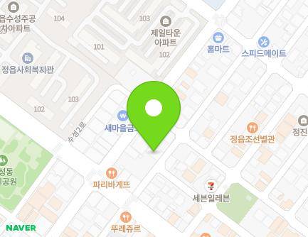 39-7 Suseong 2-ro, Jeongeup-si, Jeonbuk-do, Republic of Korea Map