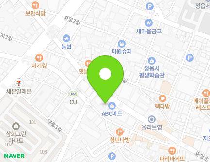 120 Jungang-ro, Jeongeup-si, Jeonbuk-do, Republic of Korea Map