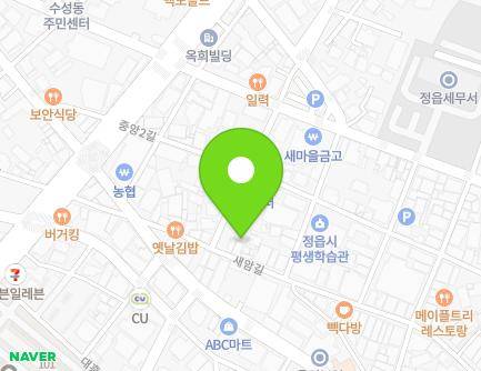 19 Saeam-gil, Jeongeup-si, Jeonbuk-do, Republic of Korea Map