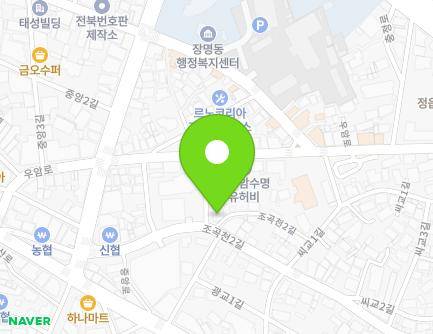27-1 Jogokcheon 2-gil, Jeongeup-si, Jeonbuk-do, Republic of Korea Map