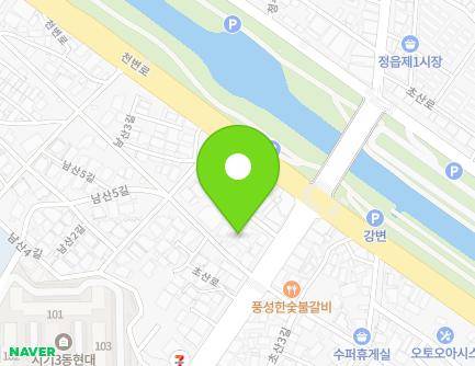 3-18 Namsan 2-gil, Jeongeup-si, Jeonbuk-do, Republic of Korea Map