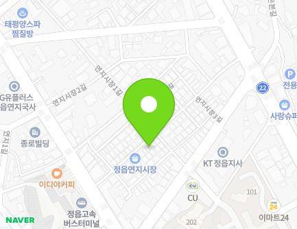 37-1 Yeonjisijang 3-gil, Jeongeup-si, Jeonbuk-do, Republic of Korea Map